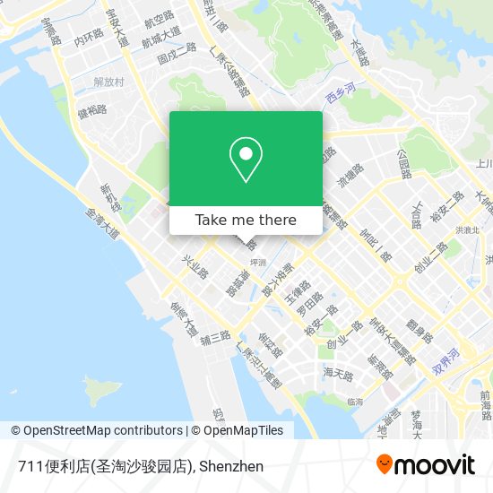 711便利店(圣淘沙骏园店) map