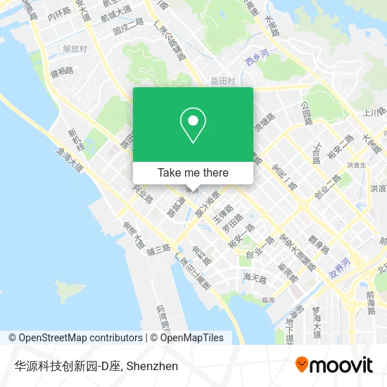 华源科技创新园-D座 map