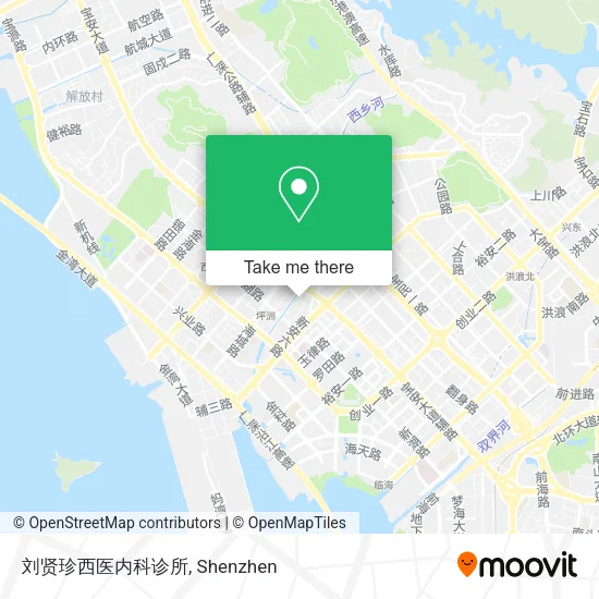 刘贤珍西医内科诊所 map