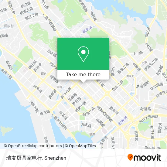 瑞友厨具家电行 map