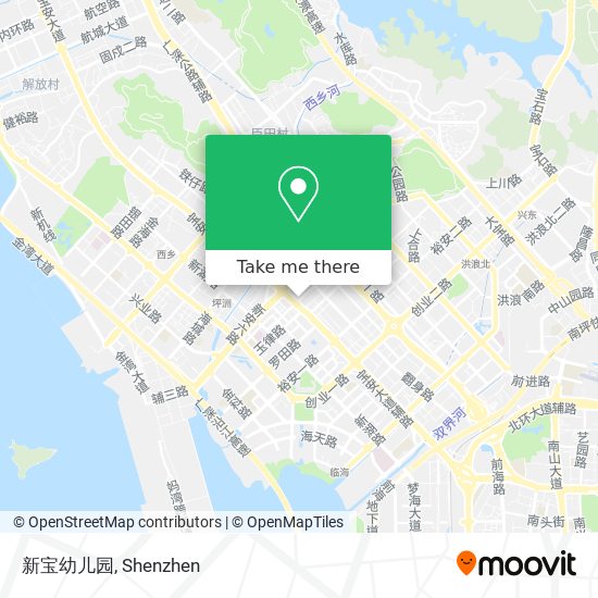 新宝幼儿园 map