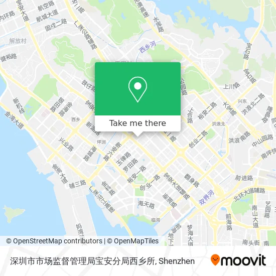 深圳市市场监督管理局宝安分局西乡所 map