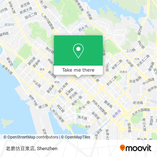 老磨坊豆浆店 map