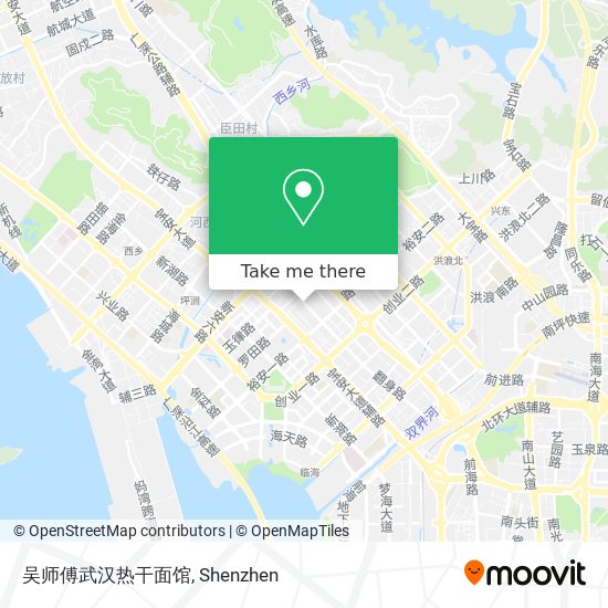 吴师傅武汉热干面馆 map