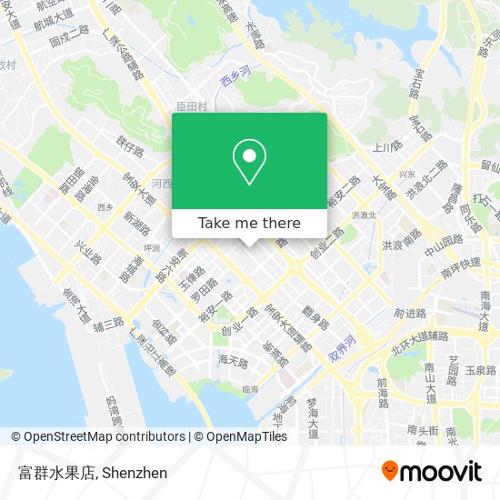 富群水果店 map