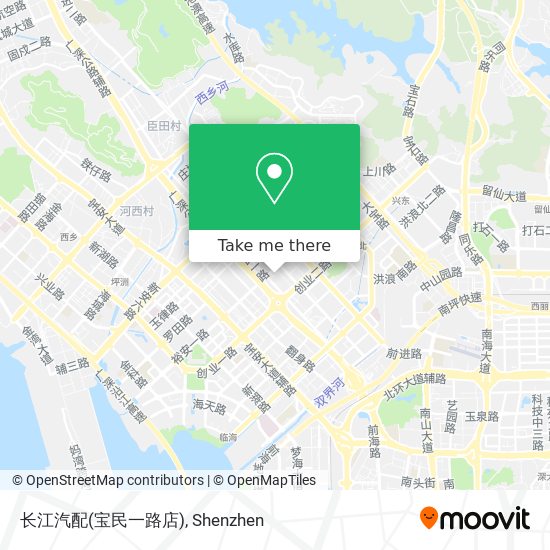 长江汽配(宝民一路店) map