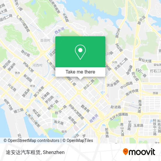 途安达汽车租赁 map