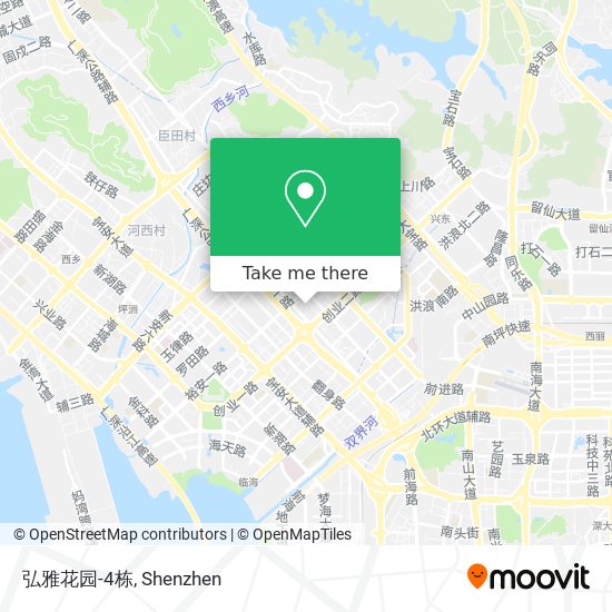 弘雅花园-4栋 map