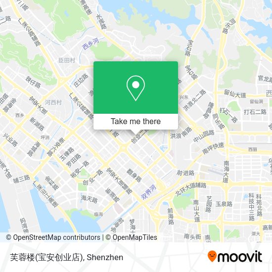 芙蓉楼(宝安创业店) map