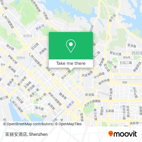 富丽安酒店 map
