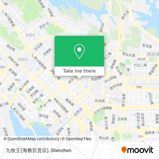 九牧王(海雅百货店) map