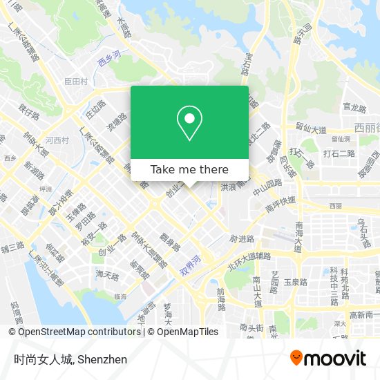 时尚女人城 map