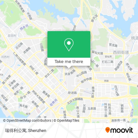 瑞得利公寓 map