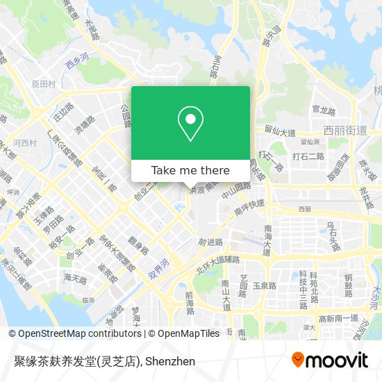 聚缘茶麸养发堂(灵芝店) map