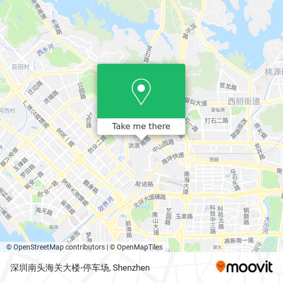 深圳南头海关大楼-停车场 map