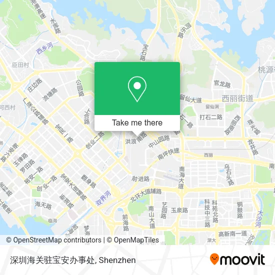 深圳海关驻宝安办事处 map