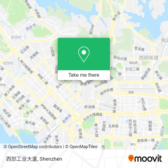 西部工业大厦 map