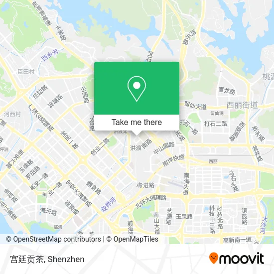 宫廷贡茶 map