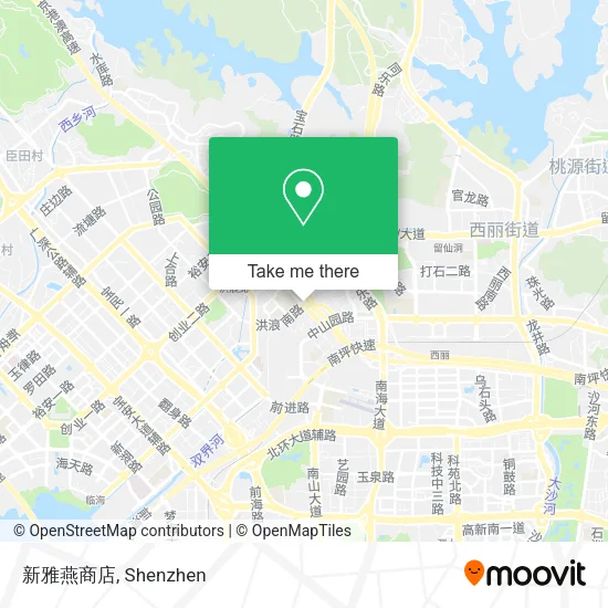 新雅燕商店 map
