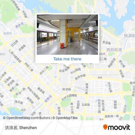 洪浪居 map