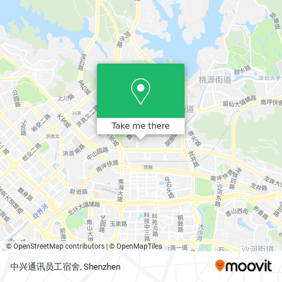 中兴通讯员工宿舍 map