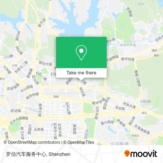 罗信汽车服务中心 map