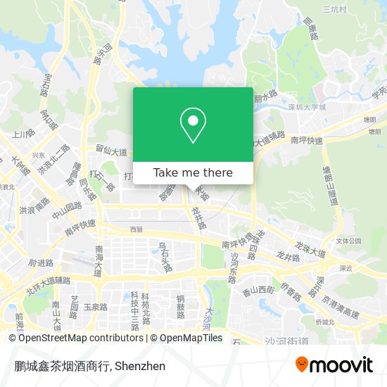 鹏城鑫茶烟酒商行 map