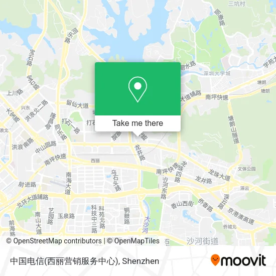 中国电信(西丽营销服务中心) map