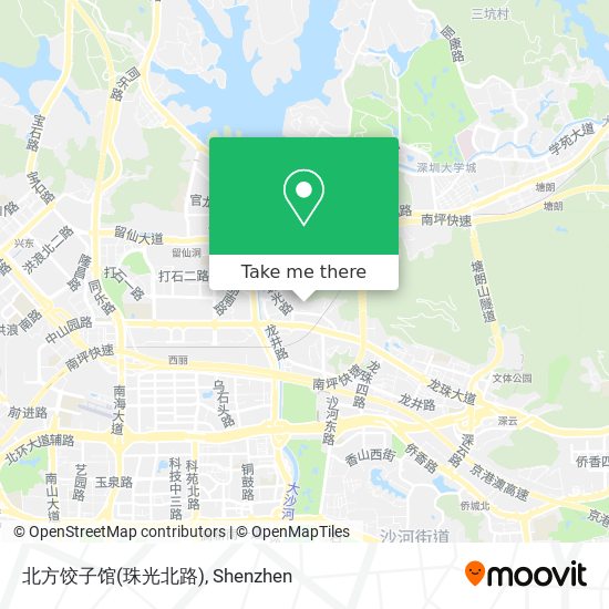 北方饺子馆(珠光北路) map