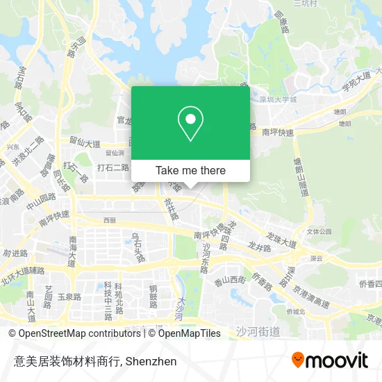 意美居装饰材料商行 map