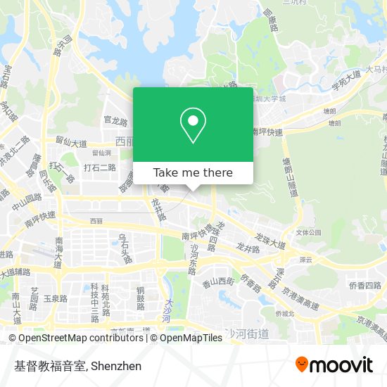 基督教福音室 map