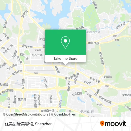优美甜缘美容馆 map