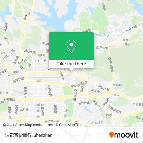 波记百货商行 map