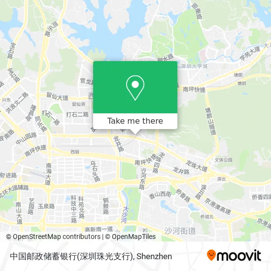中国邮政储蓄银行(深圳珠光支行) map
