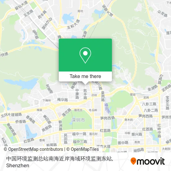 中国环境监测总站南海近岸海域环境监测东站 map