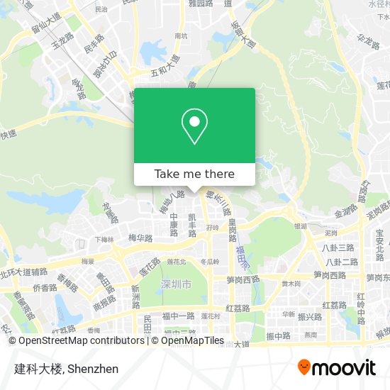建科大楼 map