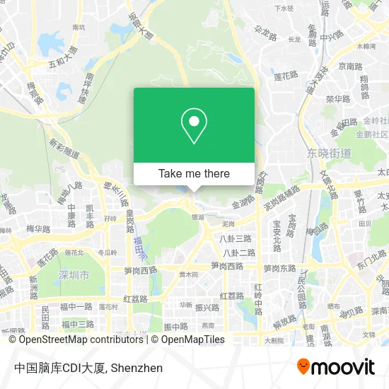 中国脑库CDI大厦 map