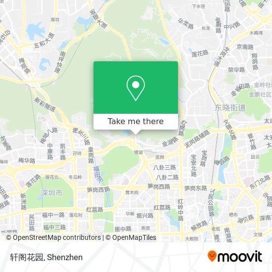 轩阁花园 map