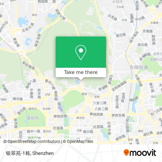 银翠苑-1栋 map