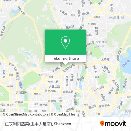 正宗浏阳蒸菜(玉丰大厦南) map
