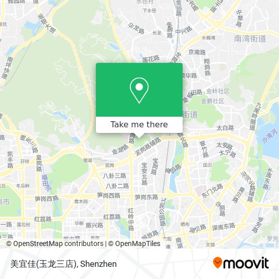 美宜佳(玉龙三店) map