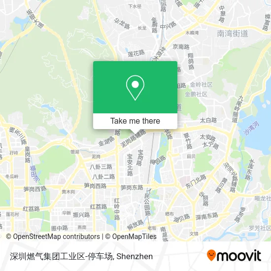 深圳燃气集团工业区-停车场 map