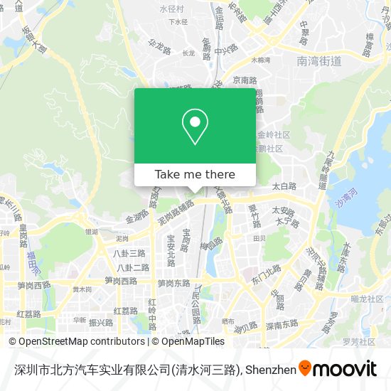 深圳市北方汽车实业有限公司(清水河三路) map