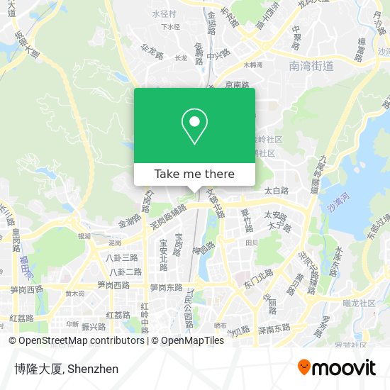 博隆大厦 map