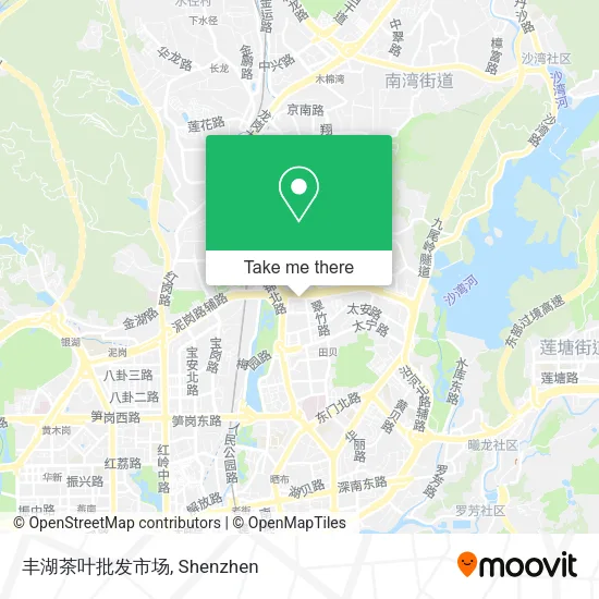 丰湖茶叶批发市场 map