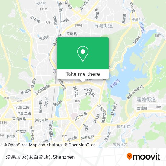 爱果爱家(太白路店) map