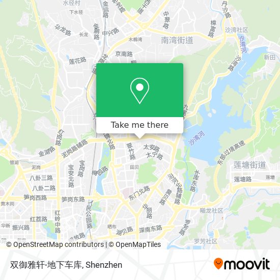 双御雅轩-地下车库 map