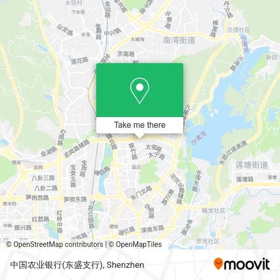 中国农业银行(东盛支行) map