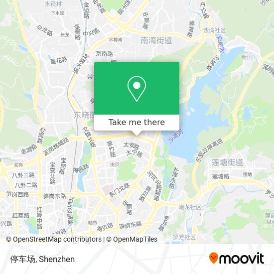 停车场 map