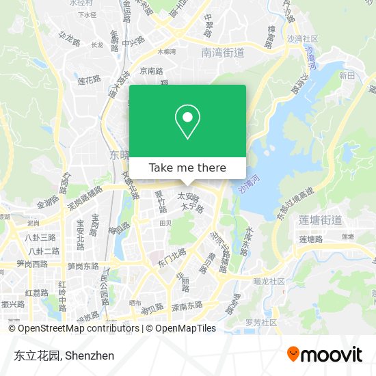 东立花园 map